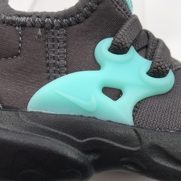 NIKE RT PRESTO  Gray and Teal Toddler Tennis Shoes SZ 4C - Picture 7 of 9